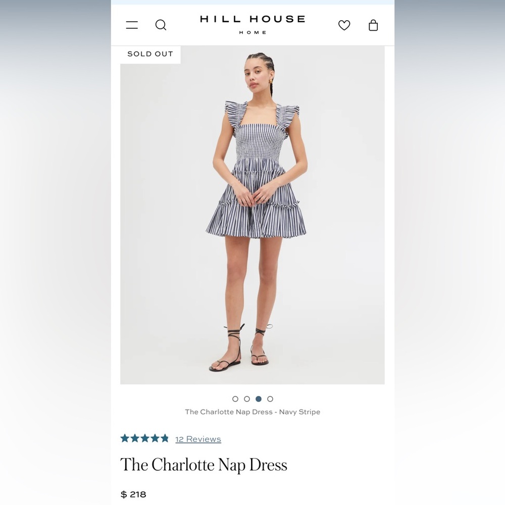 Hill House Charlotte Nap Mini Dress